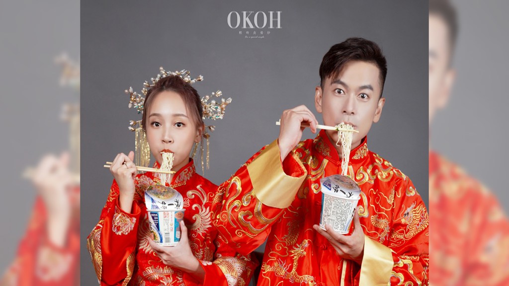台北婚紗攝影推薦-OKOH輕時尚婚紗打造戲是人生，人生也是幸福成真戲，彥廷＆璦唯婚紗拍攝甜蜜閃不停-新北婚紗攝影,婚紗攝影服務
