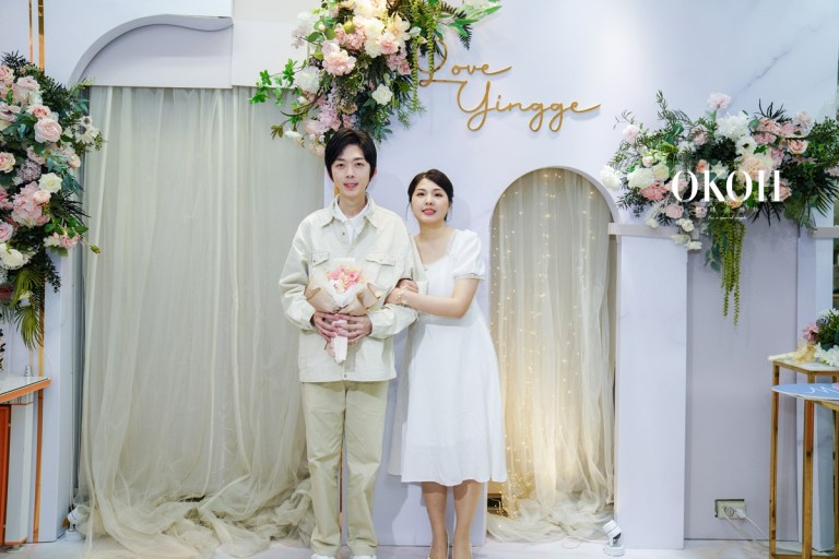很多選擇結婚登記的新人都會問新北婚紗OKOH好朋友:《我們只公證沒宴客，也能拍出一組浪漫婚紗照嗎？》答案是:YES